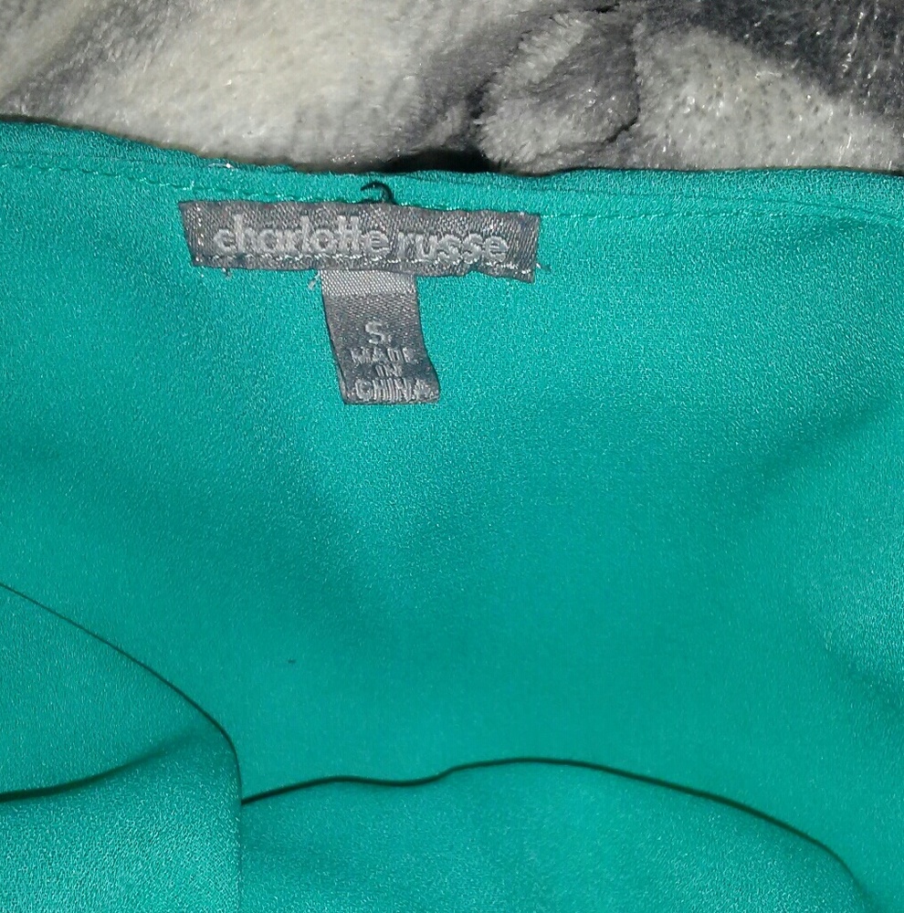 Mint Crop top